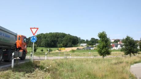 Am Ortseingang westlich von Haldenwang sieht der neue Flächennutzungsplan ein Gewerbegebiet vor. Im Gemeinderat ging es nun um die Behandlung der eingegangenen Stellungnahmen.