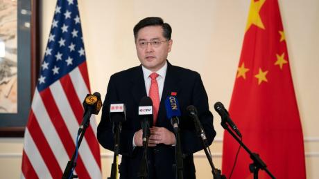 Er wird chinesischer Botschafter in Washington: Qin Gang.