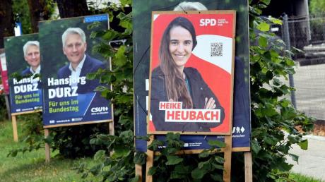 Hansjörg Durz (CSU) verteidigt sein Direktmandat im Wahlkreis Augsburg-Land. Heike Heubach (SPD) ist erste Nachrückerin auf der Landesliste.  