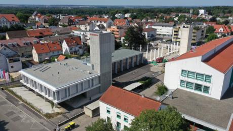 Auch über den Neubau des Feuerwehrhauses in Günzburg wurde bei der Dienst- und Mitgliederversammlung gesprochen.