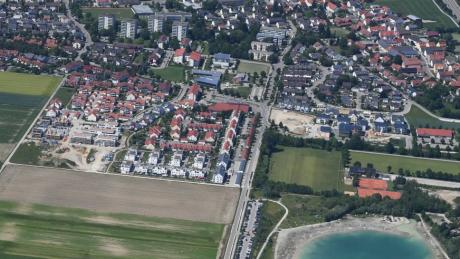 Die Gemeinde Langweid - hier das Neubaugebiet - wird auch in Zukunft weiter wachsen, prognostiziert die aktuelle Sozialraumanalyse.
