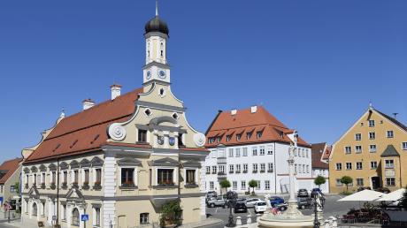 Der Marienplatz in Friedberg könnte durchaus noch mehr Besucher anlocken.