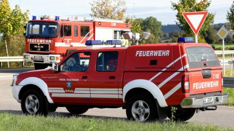 Zwei leicht verletzte Personen hat es bei einem Unfall am Dienstag im Kreis Günzburg gegeben.