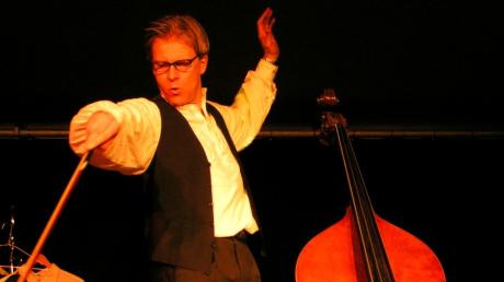 Patrick Süskinds "Der Kontrabass" ist das Lebensstück des Friedbergers Stefan Przybilla.