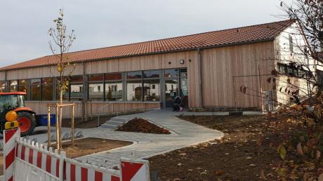 Der Bau des neuen Gemeindezentrums in Ehingen geht in die Zielgerade.