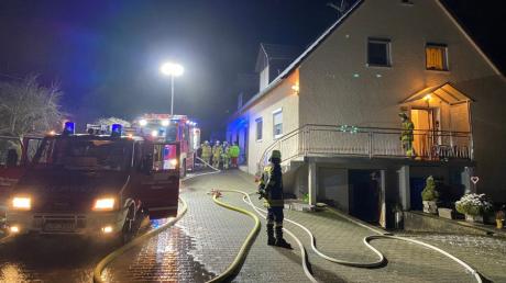 Wegen eines Küchenbrandes rückte die Feuerwehr Donnerstagnacht nach Stotzard aus.