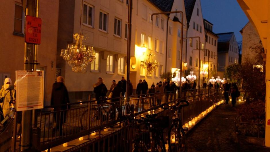 Die Nacht der 1000 Lichter findet am Freitag, 2. Dezember, in der Augsburger Altstadt statt. 