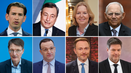 Ämterwechsel, neue Koalition, Auf- und Abstieg: Die Politik im Jahr 2021.