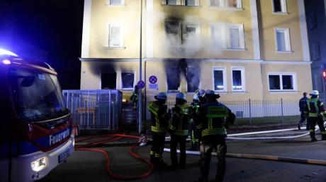 In der Morellstraße brach in der Silvesternacht ein Feuer aus. Der Bewohner starb an den Folgen seiner schweren Verletzungen. 