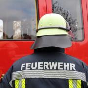 Die Feuerwehr löschte einen Wohnungsbrand in Schwabmünchen. 