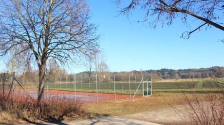 Die neue Tennishalle, die auf dem Feld neben dem Tennisplatz geplant war, liegt im Hochwassergebiet der Paar. 