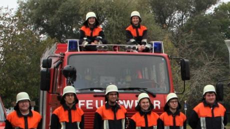 Die jungen Großaitinger Feuerwehrleute dürfen sich in ein paar Jahren auf ein neues Löschfahrzeug freuen.