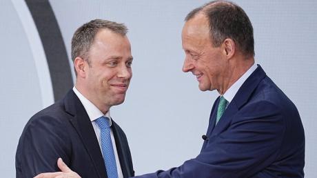 Sie sollen die CDU wieder auf Kurs bringen: Parteichef Friedrich Merz (rechts) und Generalsekretär Mario Czaja.
