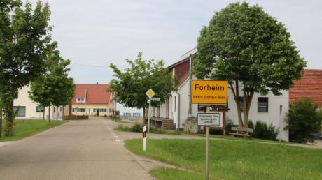 Die Gemeinde Forheim hat ihr Gewerbegebiet im Süden auf den Weg gebracht. 