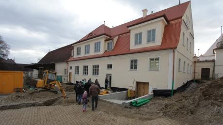 Im April soll der sanierte und umgebaute Kneipp-Kindergarten im Dominikanerinnen-Kloster Wettenhausen wieder dem Nachwuchs zur Verfügung stehen. 