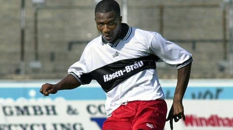 Im Rosenaustadion konnte Abiodun Obafemi nur selten sein Können zeigen. Der Nigerianer in Diensten des FC Augsburg hatte häufig mit Verletzungen zu kämpfen.
