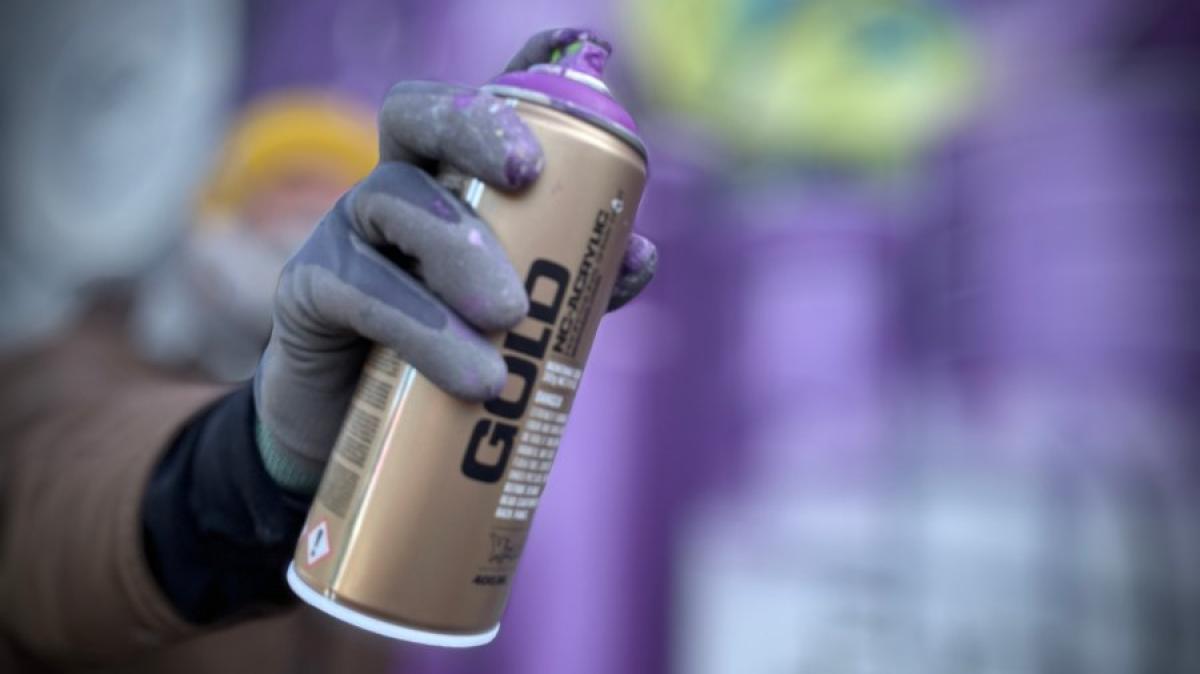 #Stadtbergen: Graffiti-Sprayer in Stadtbergen auf frischer Tat ertappt