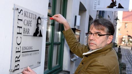 Das Brechts Bistro in der Augsburger Altstadt steht vor dem Aus. Doch eine neue Bleibe ist gefunden.