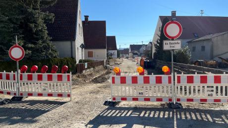 Die Christgartener Straße in Hürnheim wird 2023 fertiggestellt. Rund 550.000 Euro sind dafür im Haushalt eingestellt. 