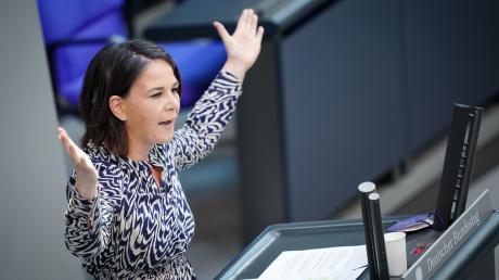 "Kein Gedöns": Annalena Baerbock (Bündnis 90/Die Grünen) hielt im Bundestag ein kämpferisches Plädoyer für feministische Außenpolitik.