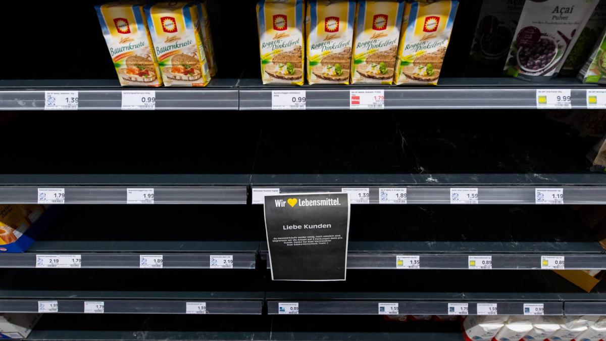 #Lebensmittel-„Hamstern“: So sieht es mit der Versorgungssicherheit in Deutschland aus