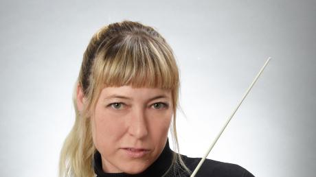 Jasmin Zimmer ist seit Jahresbeginn die Dirigentin des Blasorchesters Kötz.