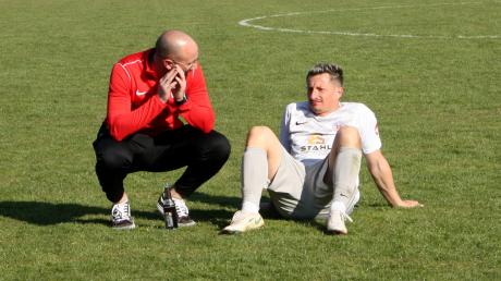 Machen Erdinc Kaygisiz (links) und René Hauck (rechts) als Trainer bei Türkgücü Königsbrunn weiter?