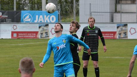 Eine weitere unglückliche Niederlage gab es für den SV Cosmos Aystetten (im Bild Filip Marjanovic) in Heilbrunn.