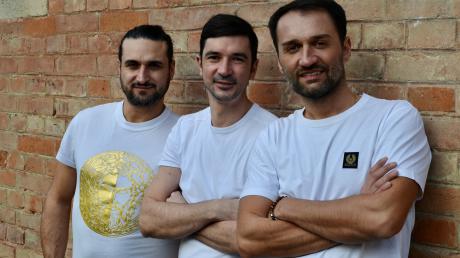 Nico Di Maso, Dalibor Topalovic und Mario Katic (von links) sind die Gründer von Mahlzeit-Events. Die drei Familienväter organisieren Streetfood-Festivals, als nächstes in Weißenhorn.
