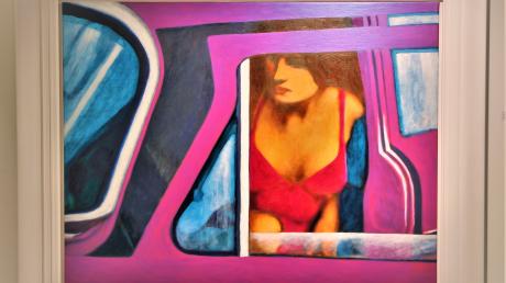 Die BEGE-Galerie am Saumarkt zeigt unter dem Titel "Women in cars"  Bilder des Pop-Art-Künstlers James Francis Gill.