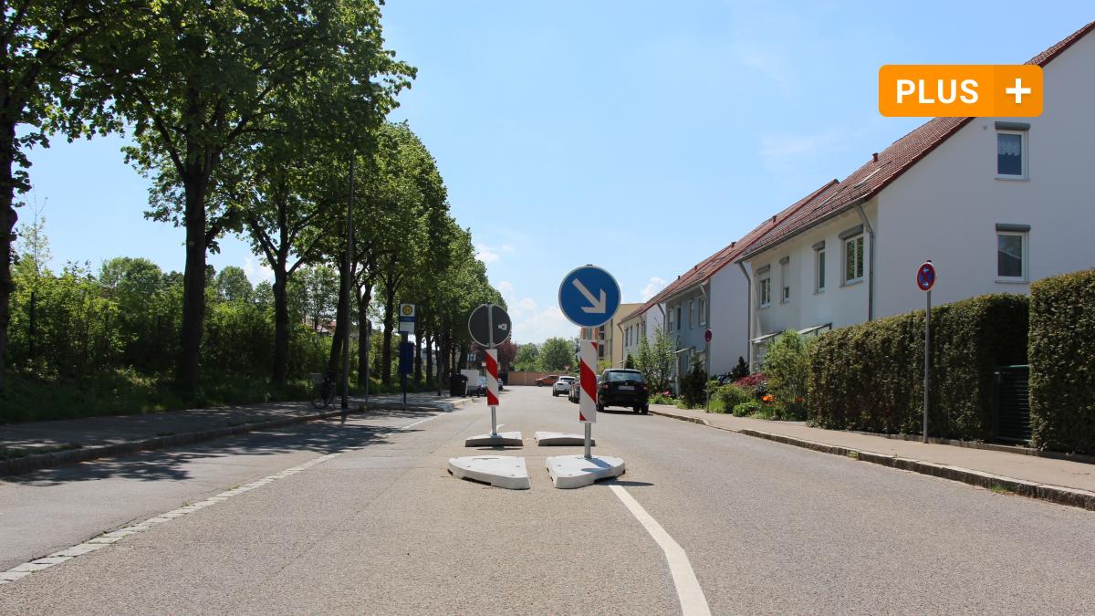 #Friedberg: Anwohner zweifeln am Sinn der Verkehrsinsel an der Pater-Franz-Reinisch-Straße