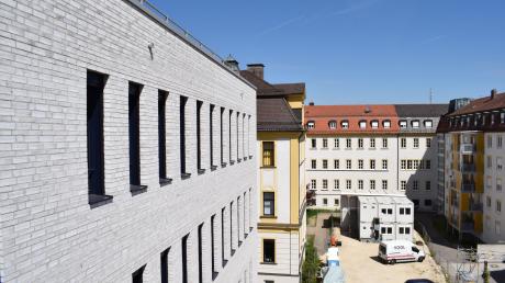 Die neue Regens-Wagner-Verwaltungszentrale setzt einen markanten städtebaulichen Akzent in Dillingen. 