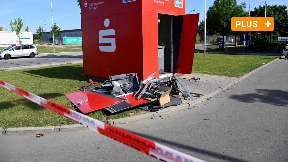 #Polizei fasst Täter des gesprengten Geldautomats in Haunstetten