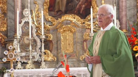 Pfarrer Edmund Heckel feiert an Pfingsten sein 60. Priesterjubiläum.