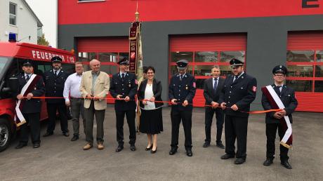 Am 17. Oktober 2021 fand die Segnung des Feuerwehrhauses in Ellgau statt.