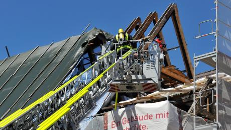 Die Lauinger Feuerwehr musste am Dienstag zu einem Einsatz in der Herzog-Georg-Straße ausrücken.