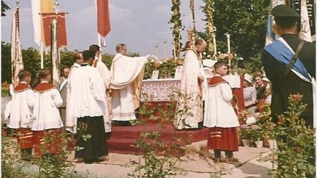 Bei der Priesterweihe von Herbert Lang in Tagmersheim waren 6000 Menschen zugegen.