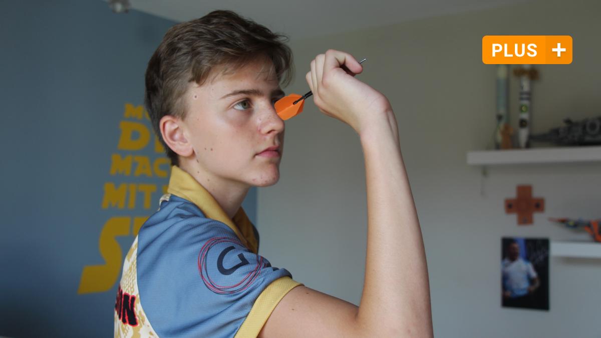 #Friedberg: Es geht um Millimeter: Junger Friedberger auf dem Weg zum Darts-Profi