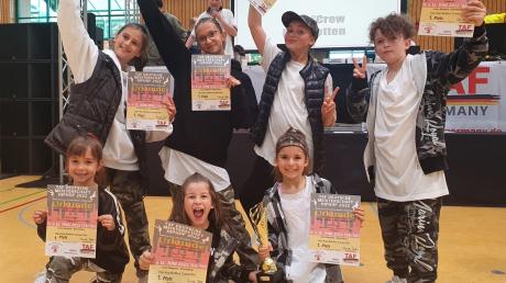 Die Kinder vom Tanzstudio Majsai aus Edelstetten treten dank ihrer Erfolge bei den deutschen Meisterschaften bei der Europameisterschaft an.