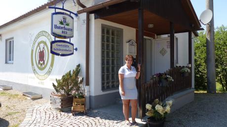 Die 34 Jahre alte Alina David ist seit Juli die neue Pächterin im Schützenheim in Axtbrunn.