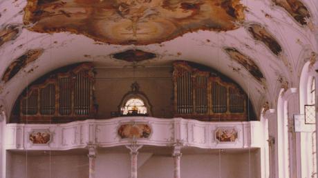 Die Orgel in Balzhausen.