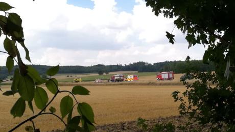Schwerste Verletzungen hat ein 22-jähriger Leichtkraftradfahrer am Samstagnachmittag bei einem Unfall auf der Staatsstraße zwischen Burgmagerbein und Bissingen erlitten. 