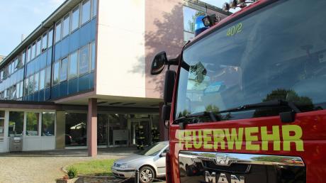 An der ehemaligen Uhrenfabrik in Senden kam es am Dienstag gleich zweimal zu einem Feuerwehreinsatz.