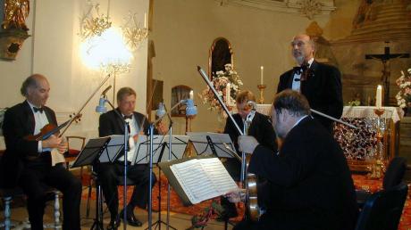 Das Fine Arts Quartett aus Chicago spielte beim ersten Friedberger Musiksommer in der Wallfahrtskirche Herrgottsruh.
