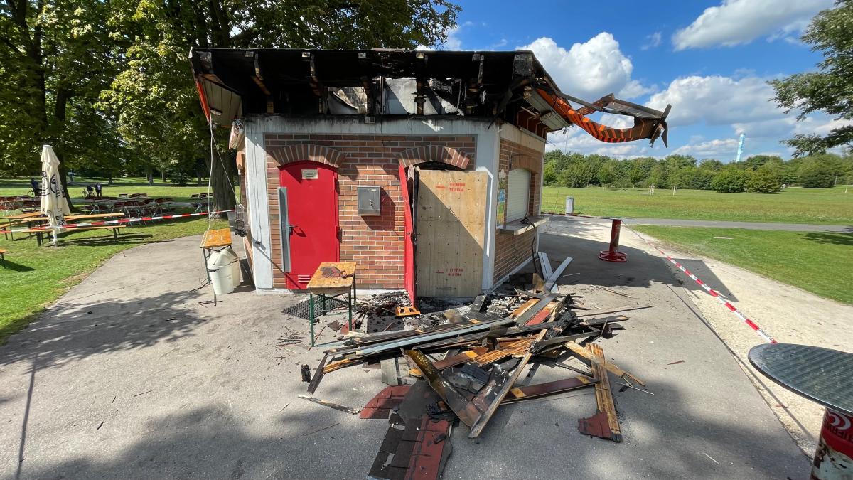 #Neu-Ulm: Kiosk im Wileypark fängt Feuer: 50.000 Euro Schaden