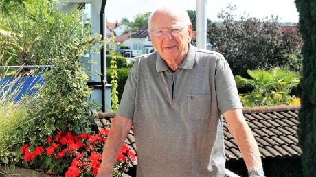 Hermann Götz aus Oberelchingen feierte kürzlich seinen 90. Geburtstag und ist in seiner Gemeinde eine Institution. 
