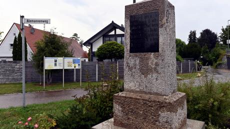 Mit neuen Informationstafeln am neuen Denkmalplatz beim Alemannenweg erinnert Nordendorf an seine bedeutende Geschichte.