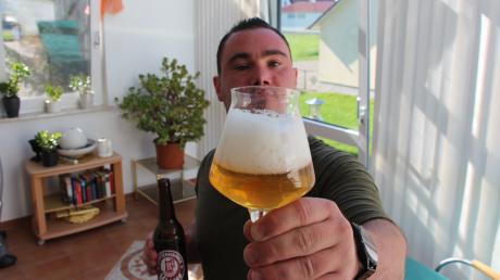 Der Biersommelier Andreas Merk aus Zusamaltheim darf sich "Master of Beer" nennen. 