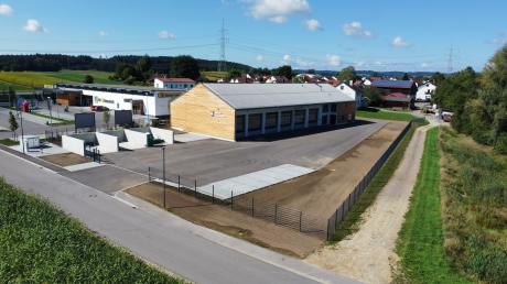 Der neue Bauhof in Hollenbach ist fertig - und kann bald besichtigt werden.