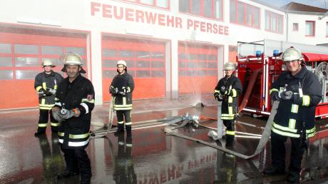 Bei der "Langen Nacht der Feuerwehr" präsentieren Freiwillige Feuerwehren wie die Wehr in Pfersee ihre Arbeit.